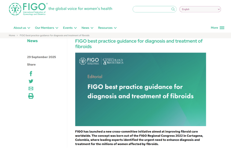 中國原創(chuàng)、世界領(lǐng)先！重慶海扶團(tuán)隊(duì)聚焦超聲消融技術(shù)進(jìn)入國際婦產(chǎn)科學(xué)聯(lián)盟（FIGO）全球指南